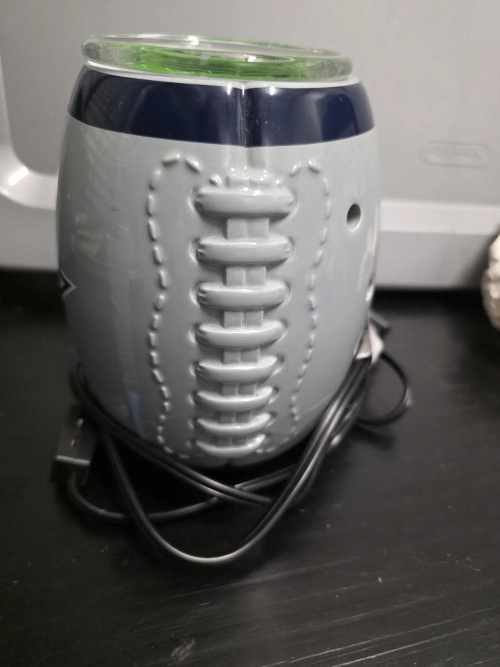 Scentsy NFL Licensed NFL Gray Electric Wax Warmer
